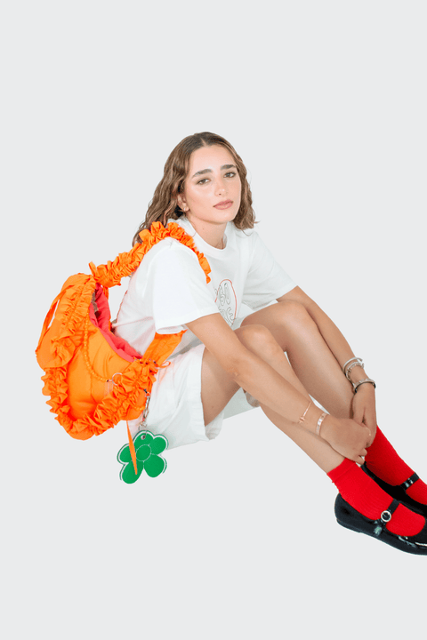Half A Floro - Naranja Neon