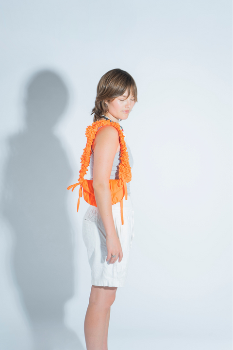 Pétalo Bag - Naranja Neon
