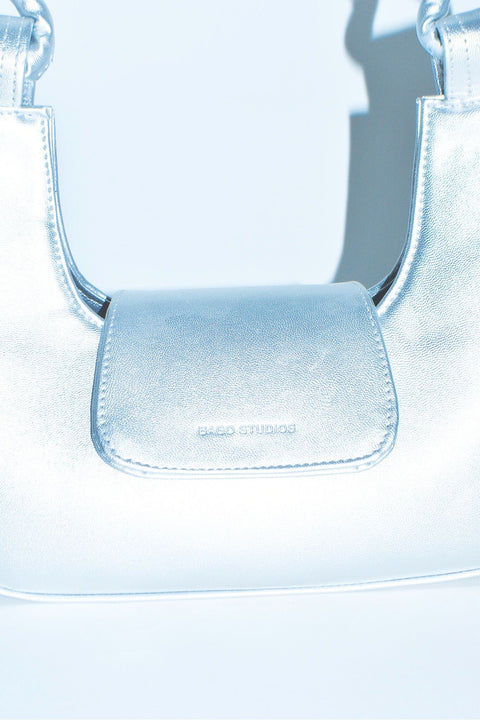 The Bago Bag - Plateado Metálico #13