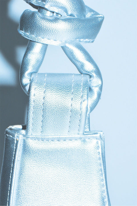 The Bago Bag - Plateado Metálico #13