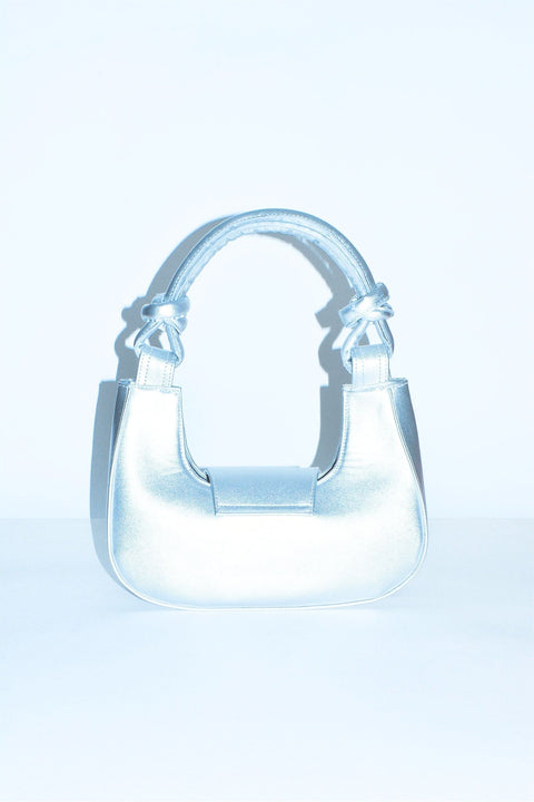 The Bago Bag - Plateado Metálico #13
