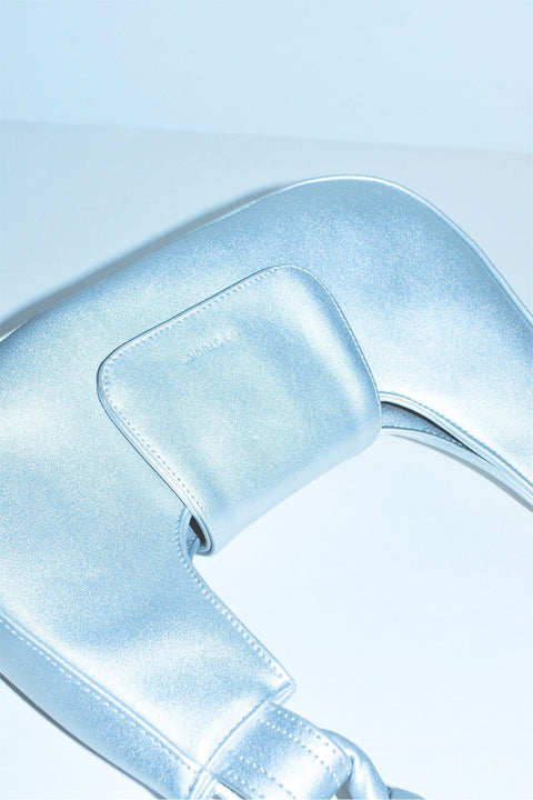 The Bago Bag - Plateado Metálico #3