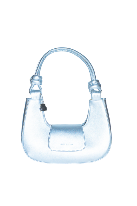The Bago Bag - Plateado Metálico #9